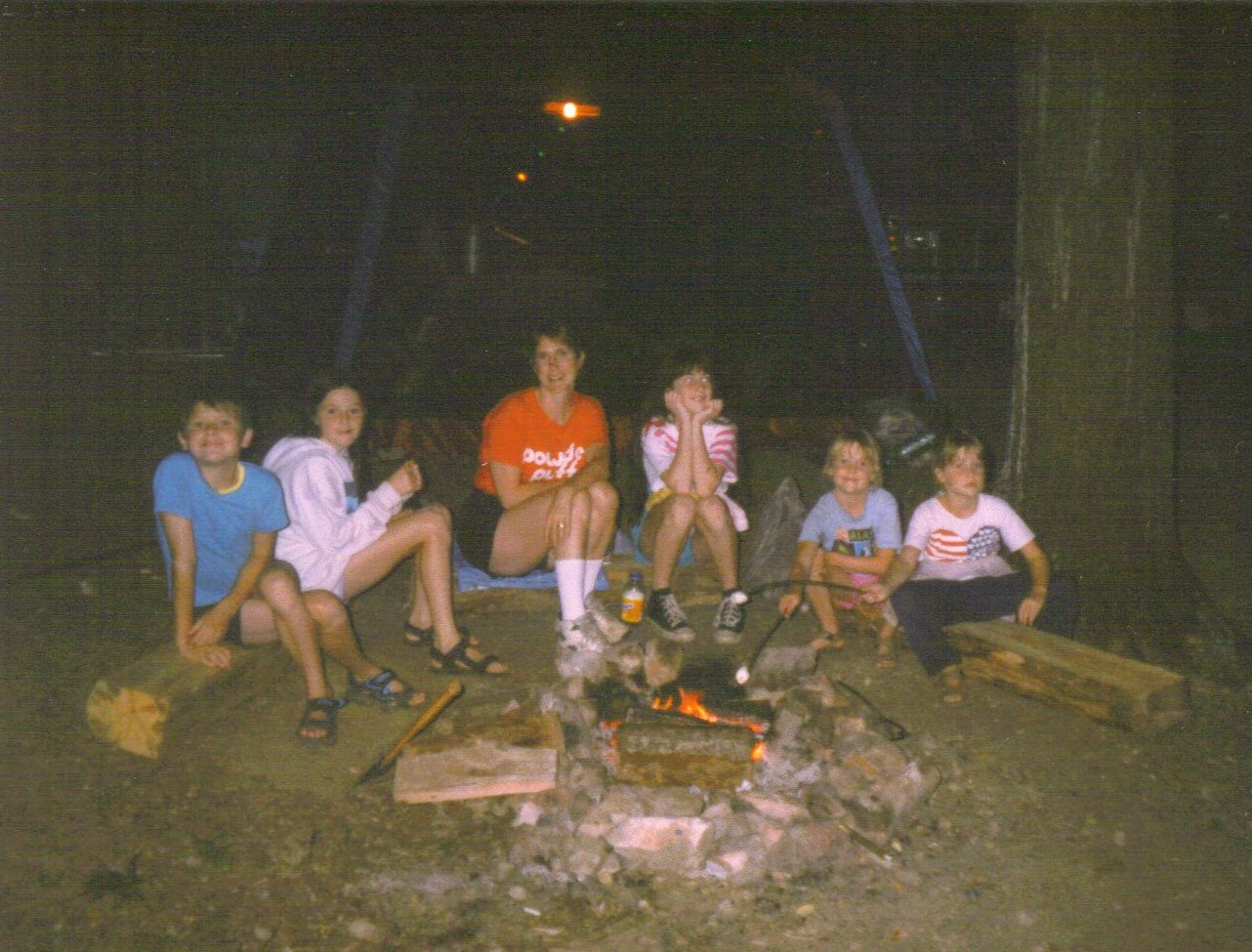 Our campfire in Connecticut.