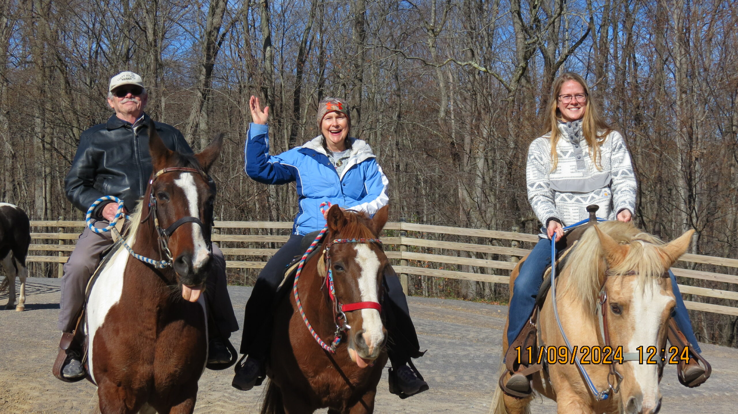 Miner Hickory Farm Horseback Riding in western Maryland.